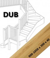 Schodišťový stupeň - DUB